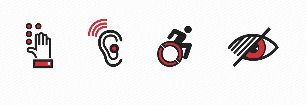 user accessibility icons