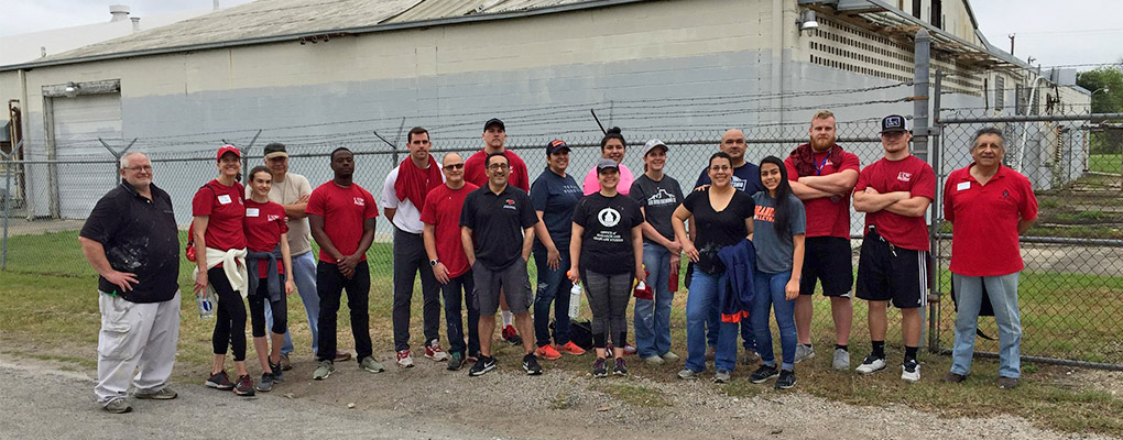 UIW community members take part in day of service