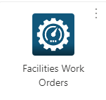 Facilities Work Order