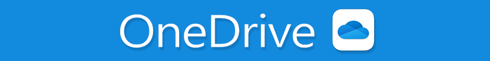decorative banner showing onedrive logo