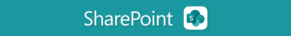 Sharepoint logo and title