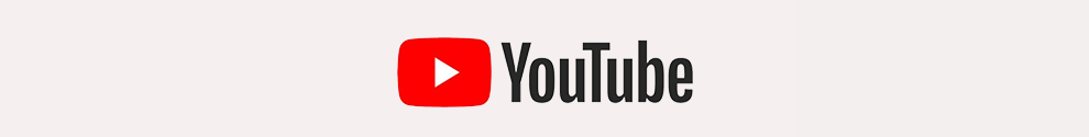 Decorative banner showing YouTube logo