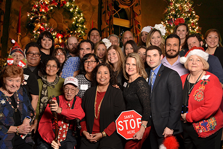human resources 2015 jingle and mingle christmas reception institutional advancement