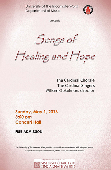2016 cardinal chorale concert
