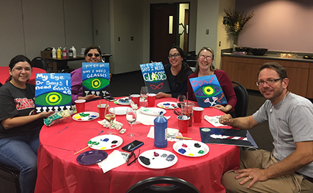 2016 rso fundraiser painting with a twist