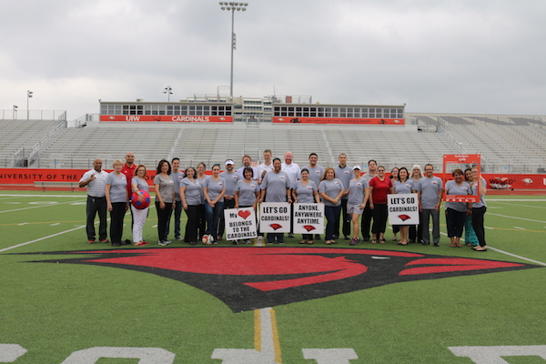 2016 corporate cup team at uiw prepares