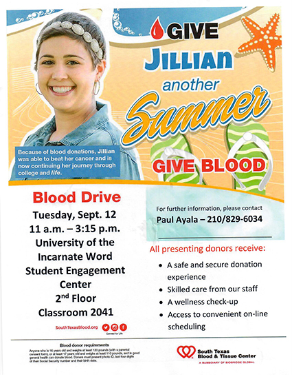 2017 campus engagement blood drive
