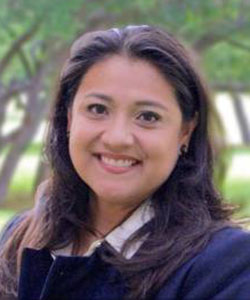A headshot of Dr. Lucretia Fraga