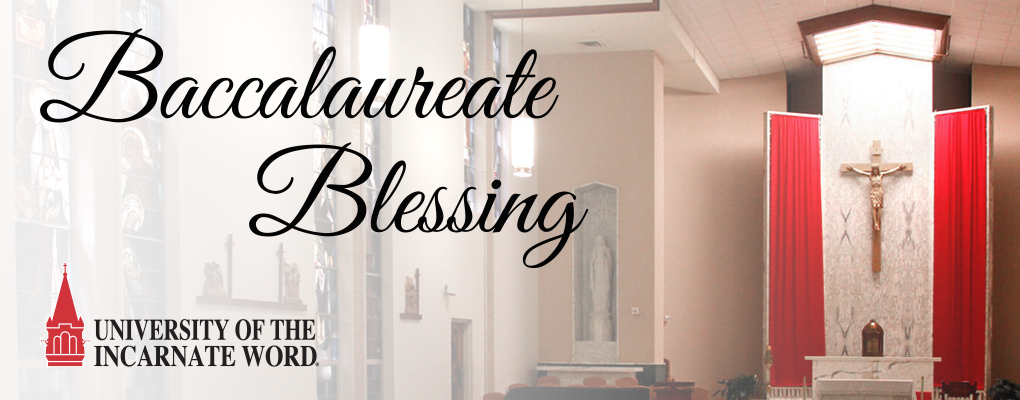 Baccalaureate Blessing banner