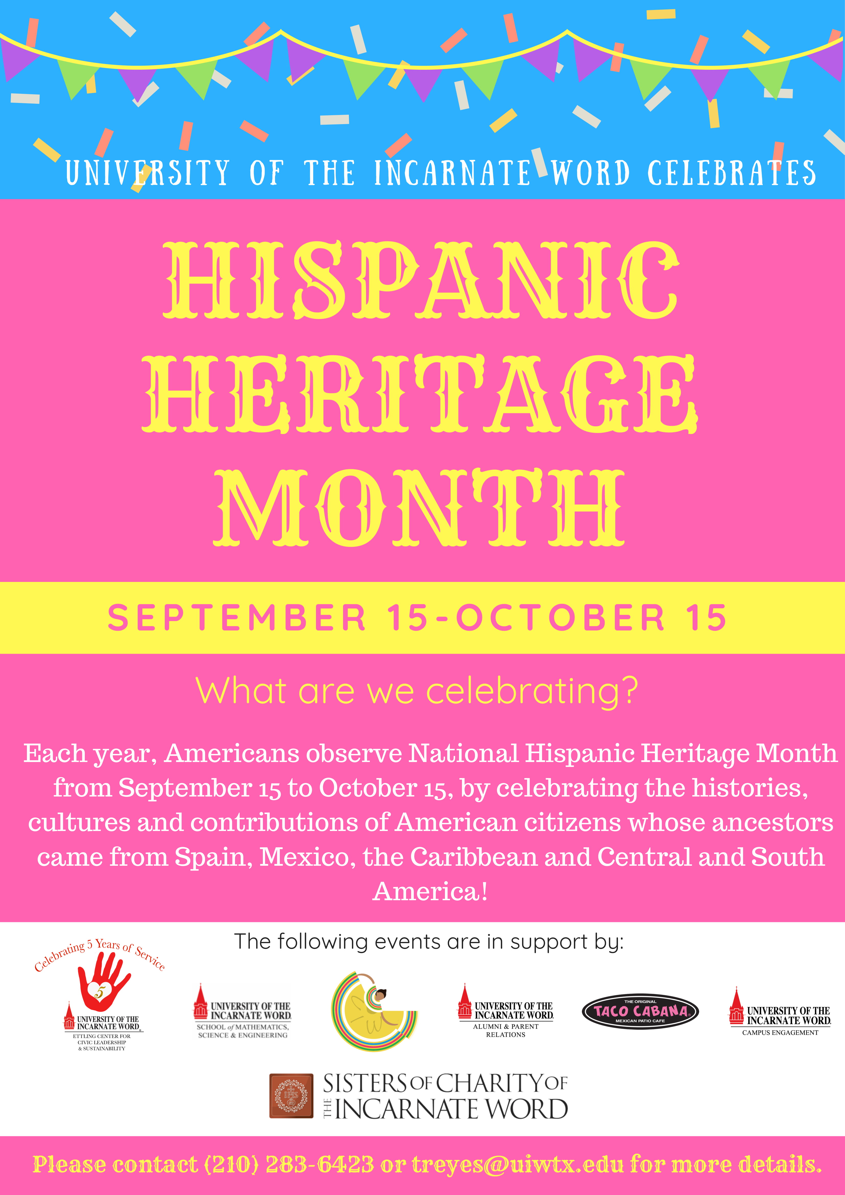 Hispanic Heritage Month 2018 UIW