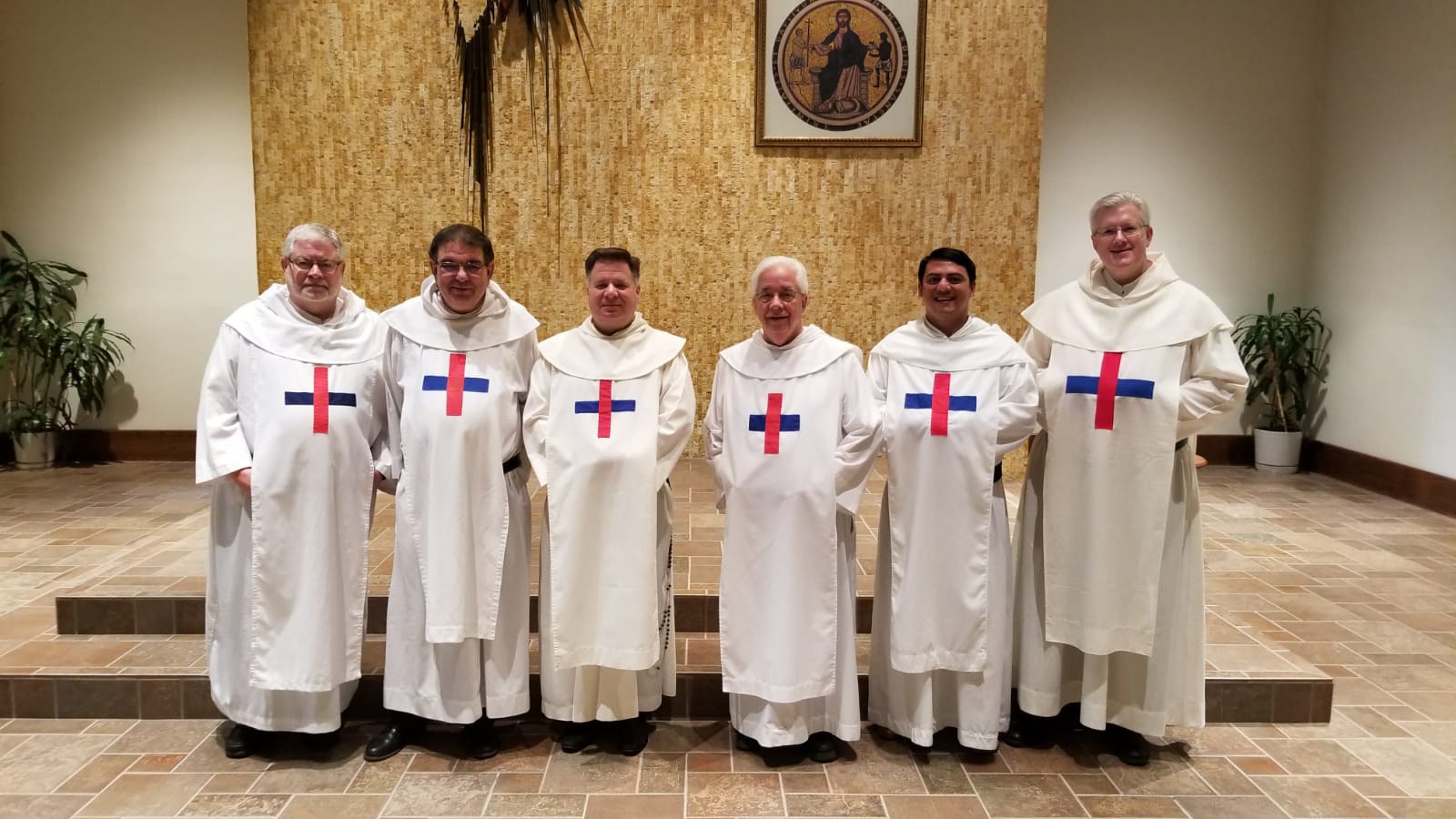 Fr. Thomas Dymowski, O.SS.T, University Chaplain, and Fr. James Mark Adame, O.SS.T, Associate Chaplain, have been elected to the Provincial Council of the Order of the Most Holy Trinity and of the Captives for a three year term.