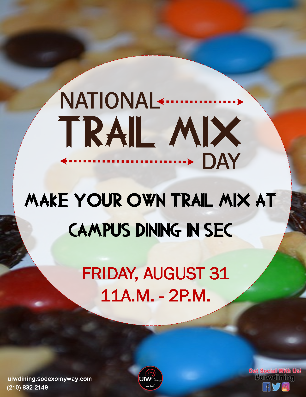 UIW National Trail Mix Day