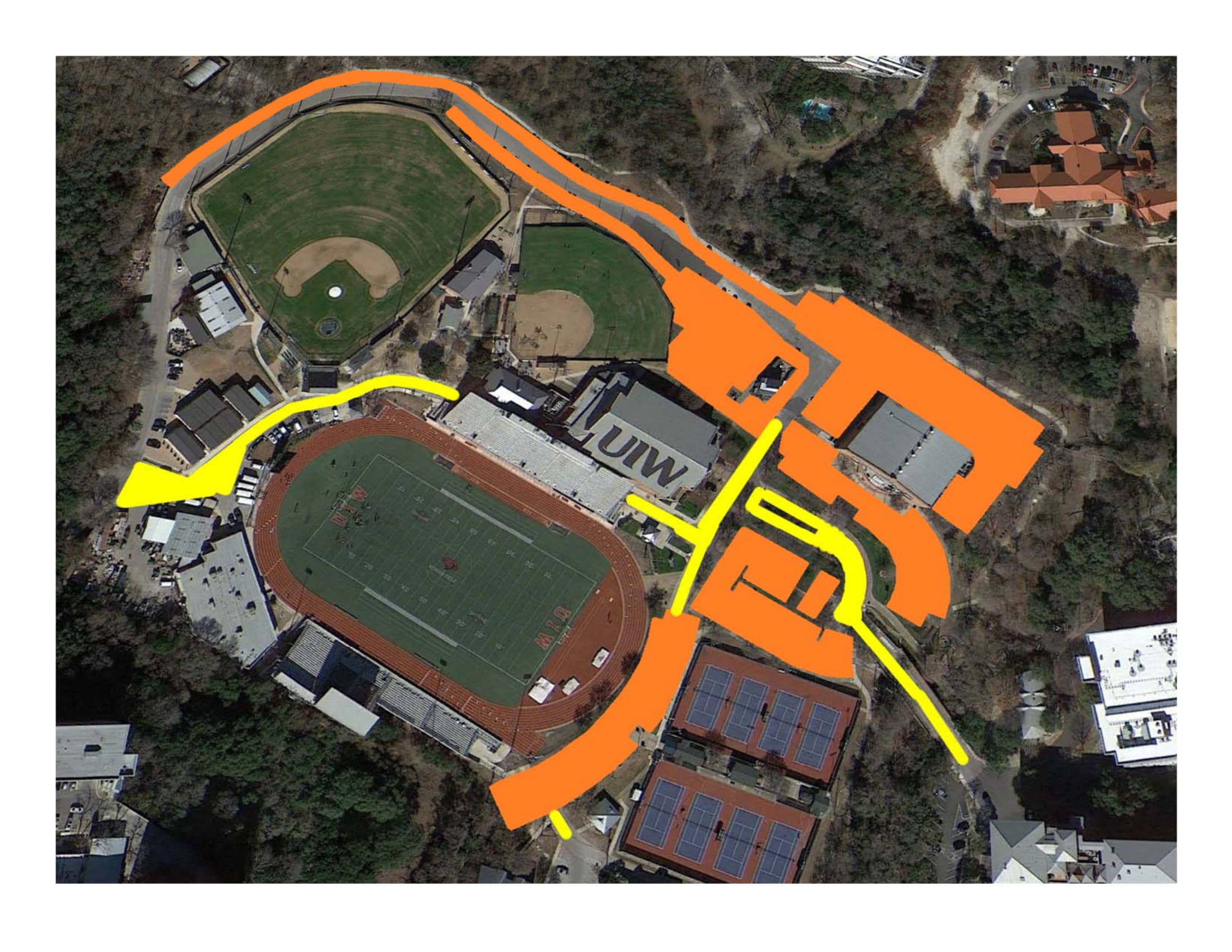 UIW Athletics Parking Closures