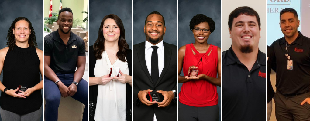 Headshots of Physical Therapy award recipients