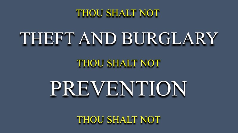 Theft and Burglary