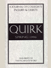 Quirk Journal for Spring 1996