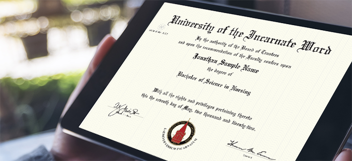 UIW Cediploma Sample