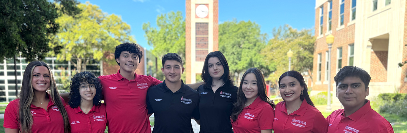 SGA officers group picture