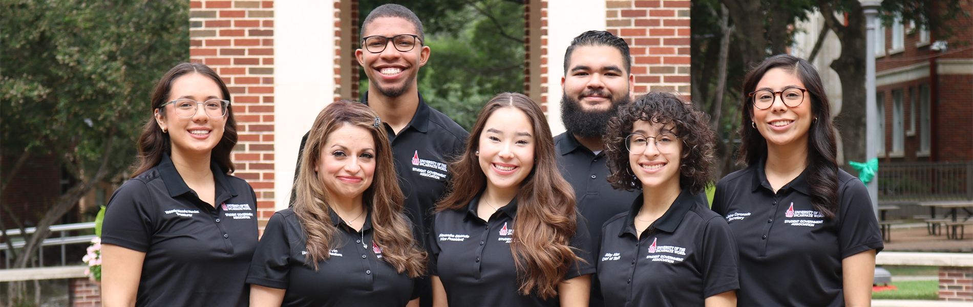 SGA officers group picture