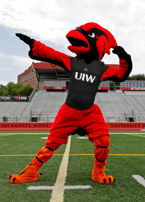 UIW mascot, Red the Cardinal