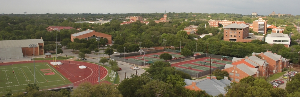 Ariel image of the University of the Incarnate Word Broadway campus