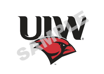 Univeristy of the Incarnate Word athletic Mark UIW with Cardinal