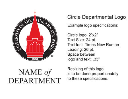 circle dept logo 2 for the University of the Incarnate Word