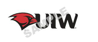 Univeristy of the Incarnate Word athletic Mark UIW with Cardinal 2