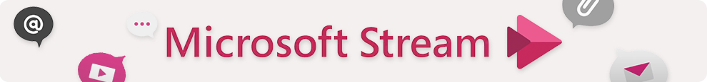 Microsoft Stream logo and symbols